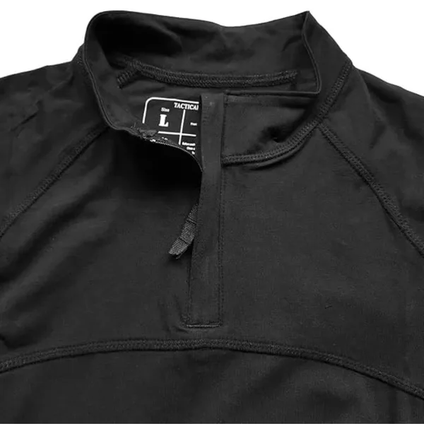 חולצה טקטית שחורה COMBAT