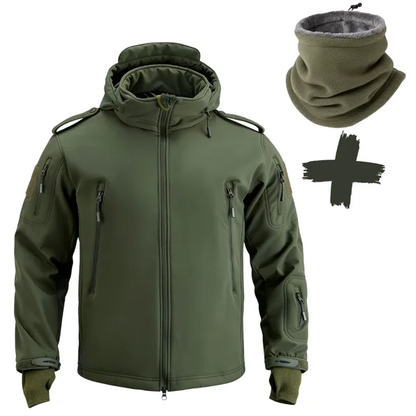 סופטשל טקטי צבאי FOREST + חם צוואר