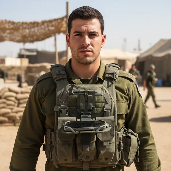 מחזיק פלאפון טקטי לווסט / אפוד