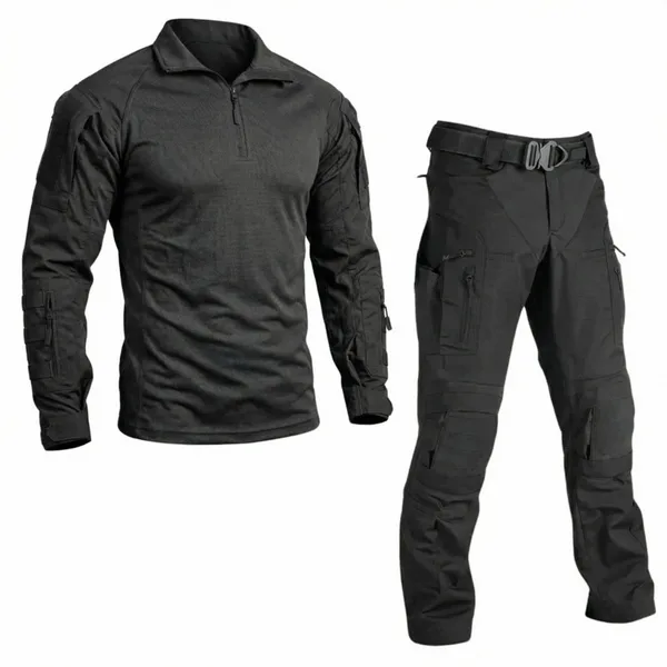 מדים טקטיים שחורים