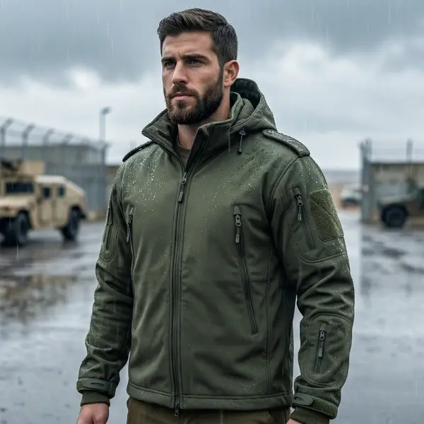 סופטשל טקטי צבאי FOREST + חם צוואר